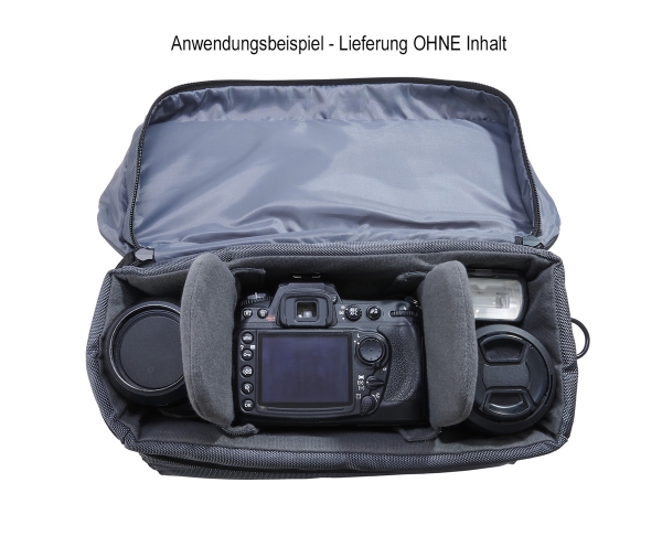 Peter Hadley Tokio 500 dunkelgrau Fototasche aus 100 % aus recyceltem Polyester